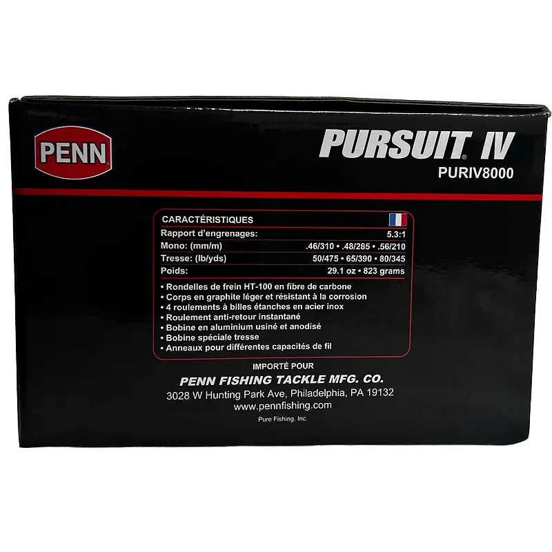 רולר דייג PENN Pursuit IV PURIV8000