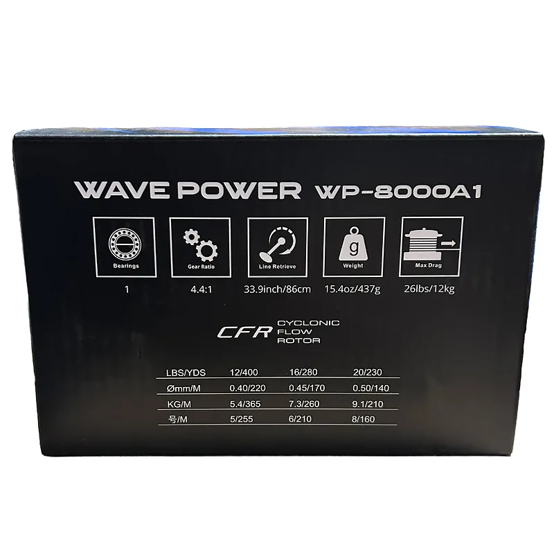 רולר דיג Okuma WAVE POWER 8000