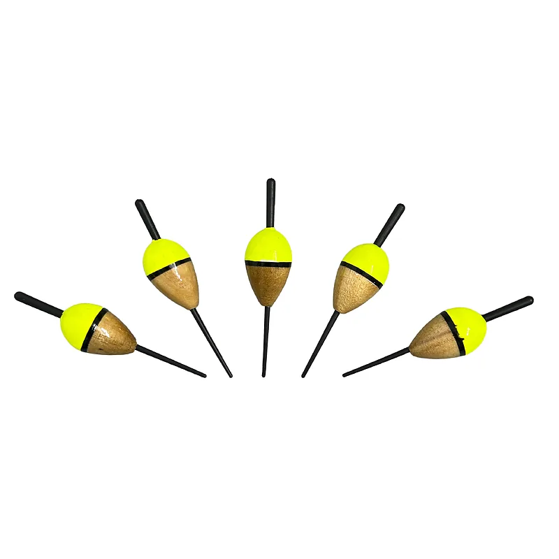 מצופים לדייג בצבע צהוב 1 גרם