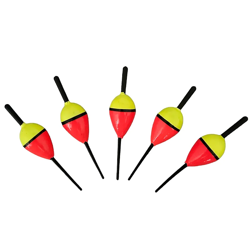 מצופים לדייג בצבע אדום צהוב 1 גרם