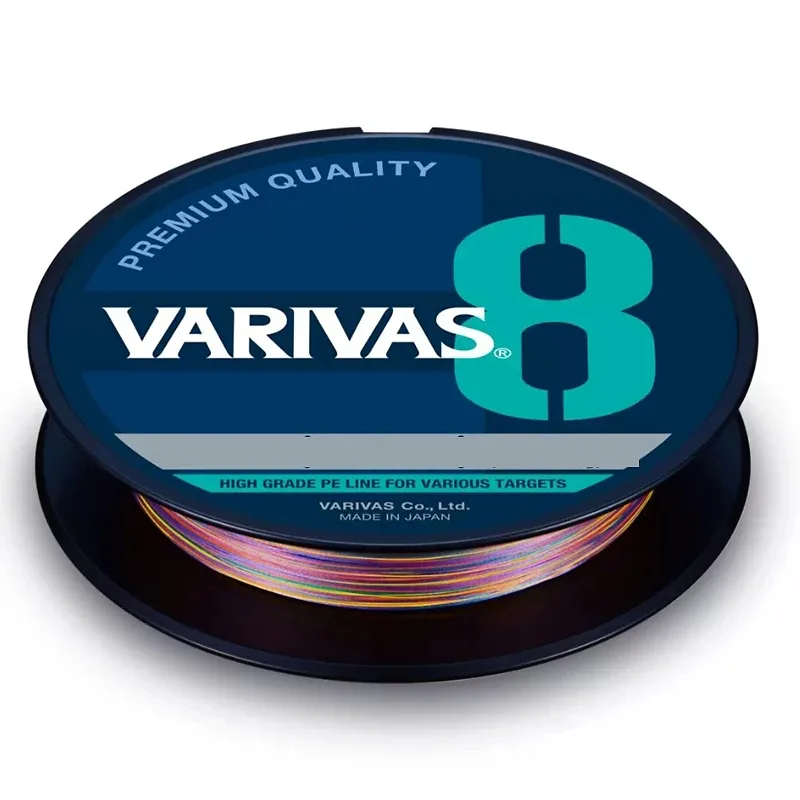 חוט דייג Varivas מבד 16LB באורך 150 מטר בצבע צבעוני