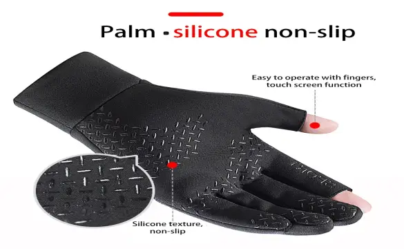 כפפות דייג ANTI SLIP